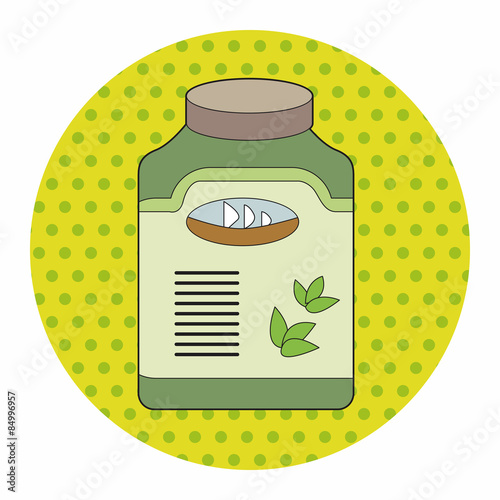 fruit jam theme elements vector,eps