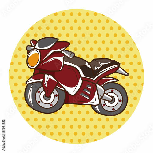 transportation motor theme elements vector, eps