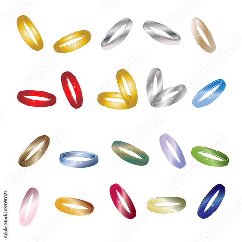 Rings multicolor