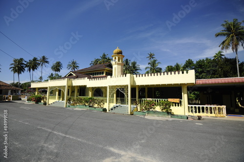 The new Mosque of Pengkalan Kakap in Merbok, Kedah photo