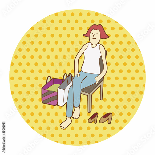 shopper theme elemets vector,eps