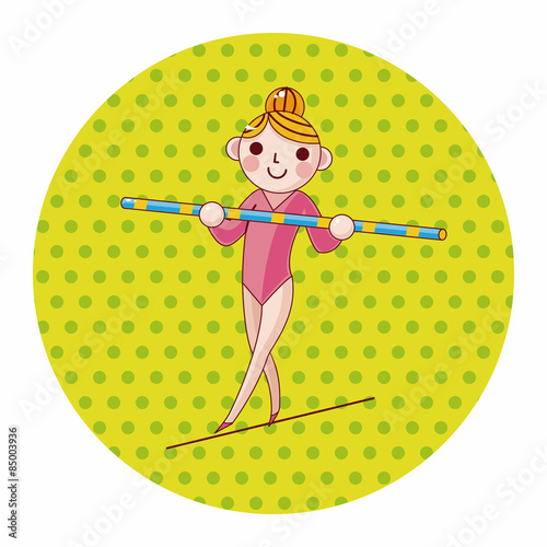 circus juggler theme elements vector,eps