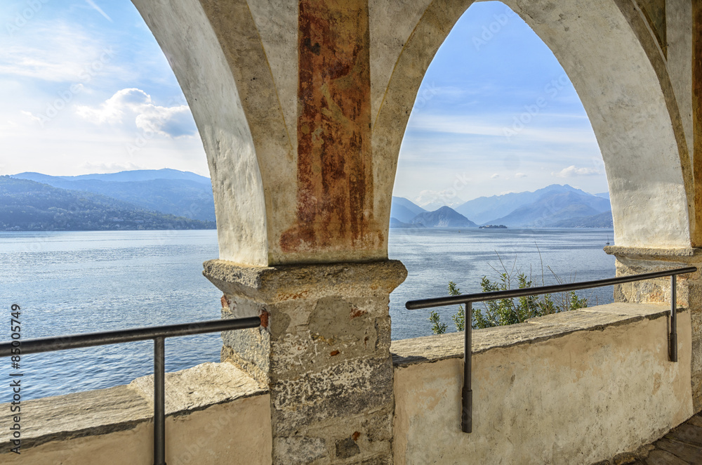 Monastery of Santa Caterina, by Lake Maggiore, Italy