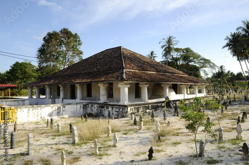 The old Mosque of Pengkalan Kakap in Merbok, Kedah