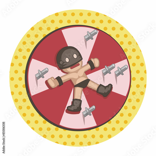 circus juggler theme elements vector,eps