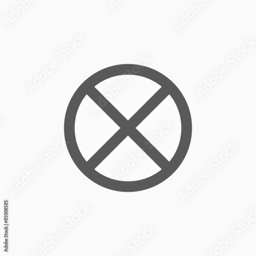 do not stop icon