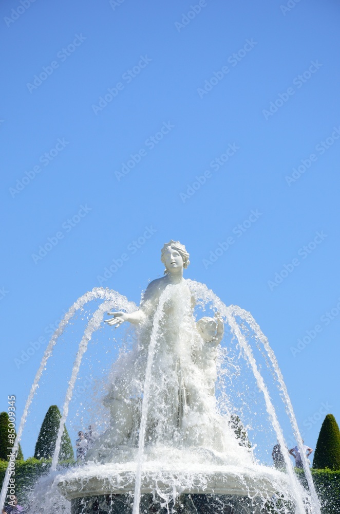 Top of Latona Fountain at versailles