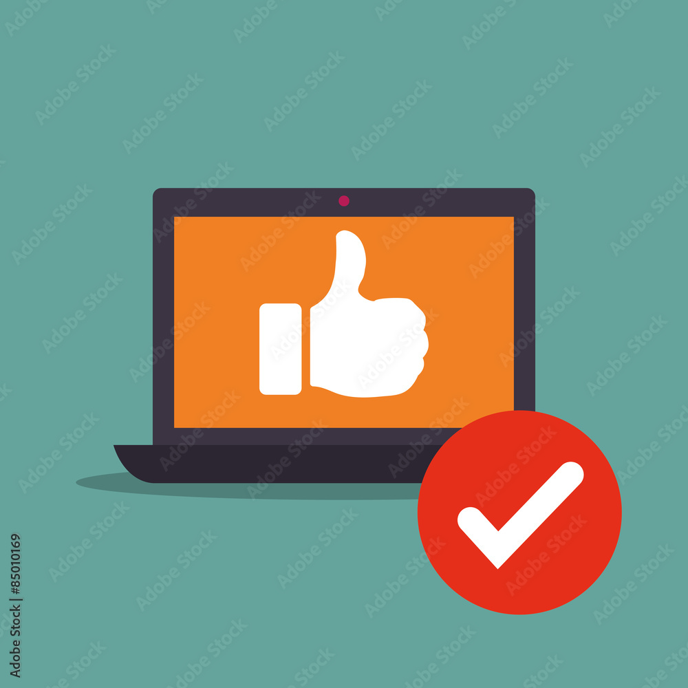 Obraz premium laptop design 