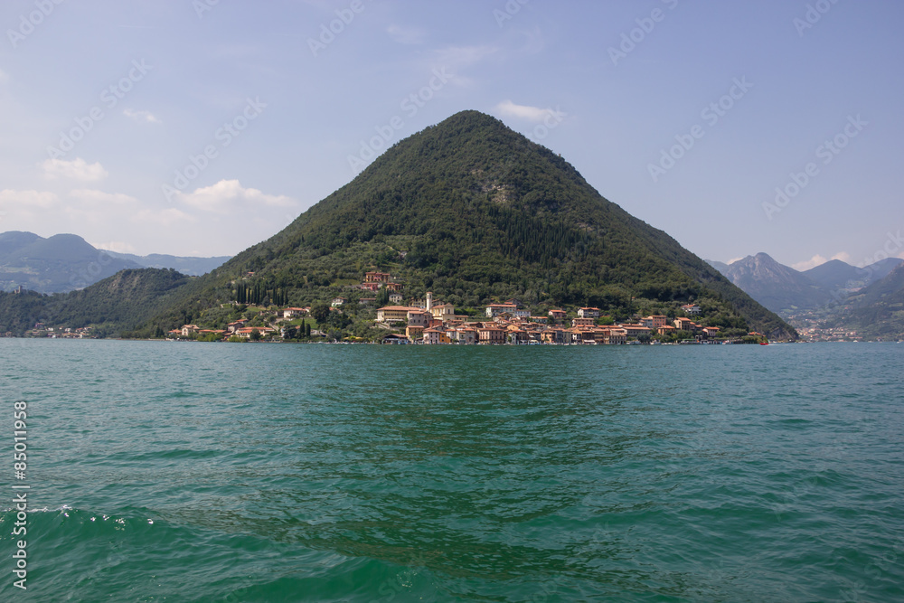 Iseo lake Montisola Iseo lake Montisola