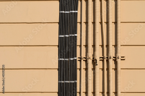 Wallpaper Mural pipe on wall Torontodigital.ca