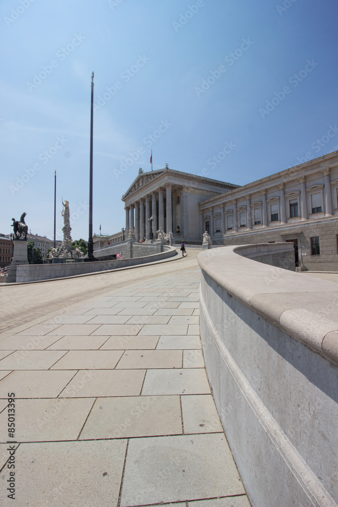 Naklejka premium Österreichisches Parlament