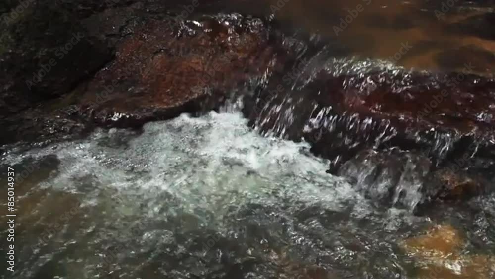 Fresh water creek close up slow motion dolly slider video shot Fresh water creek close up slow motion dolly slider video shot