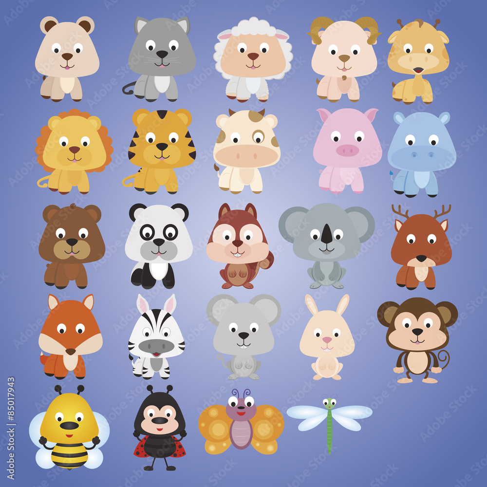 wildlife set wildlife set