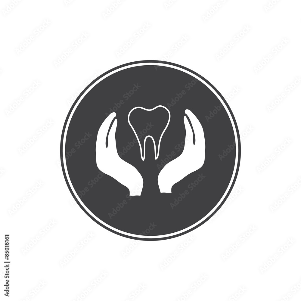 Obraz premium Dental service icon