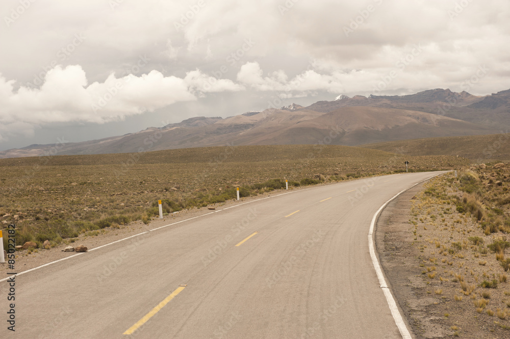 Peruvian Roadway