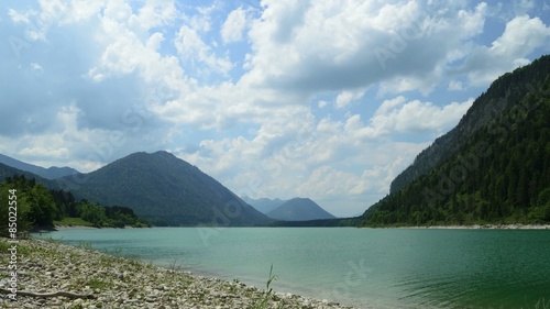 Sylvensteinsee Zeitraffer