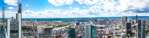 Wallpaper Mural Financial district in Frankfurt Torontodigital.ca