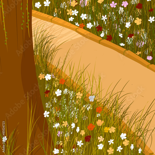 Alley spring icon