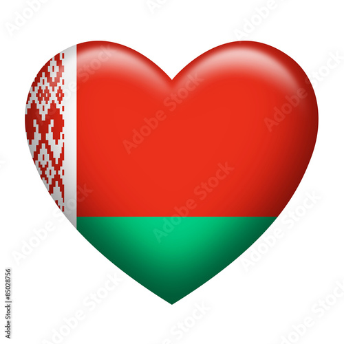 Free Download Belarus Insignia Heart Shape - GFXLoad