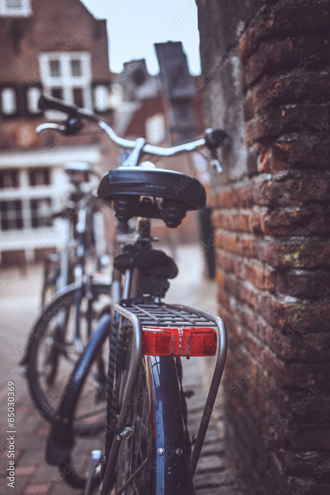 Obraz premium Bicycle on the street.