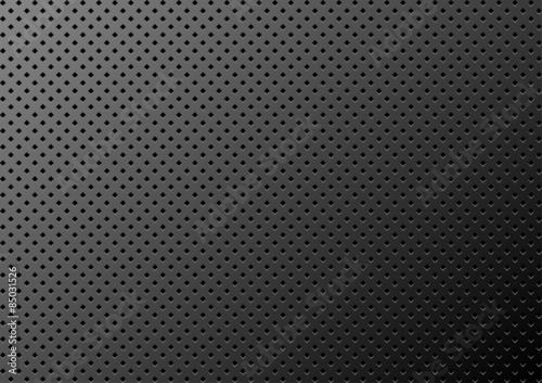 Dark Metal Texture Background - Metallic Pattern, Vector