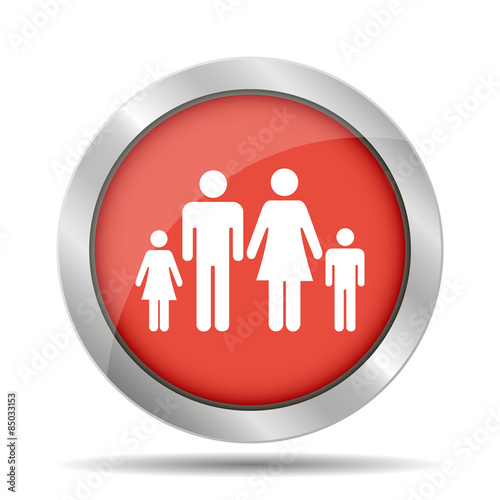 family icon. Flat design style eps 10.