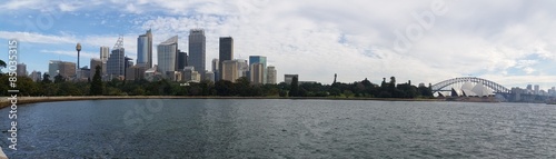Sydney City from Mrs Macquarie Point 