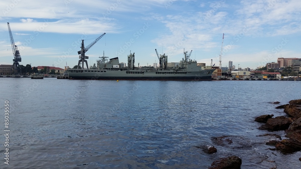 Navires de guerre, Wooloomooloo, Sydney, Australia Navires de guerre, Wooloomooloo, Sydney, Australia