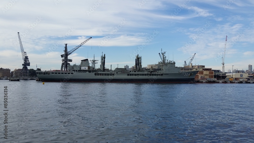 Navires de guerre, Wooloomooloo, Sydney, Australia Navires de guerre, Wooloomooloo, Sydney, Australia