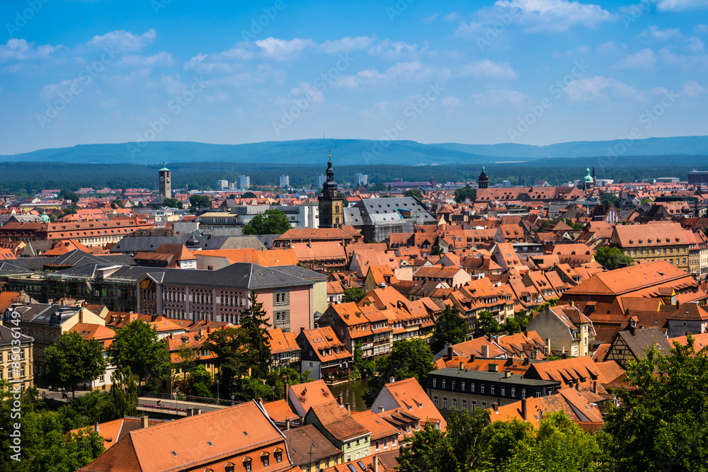 Stadtpanorama von Bamberg