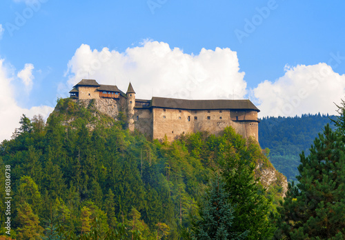 Oravsky Castle in Slovakia photo