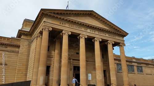 Obraz na płótnie Art gallery of New South Wales, Sydney, Australia
w salonie