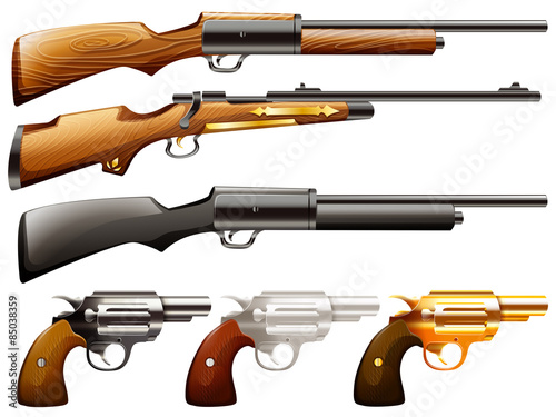 Guns set