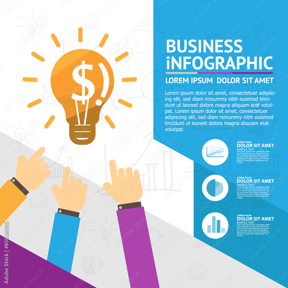 Business infographic Business infographic