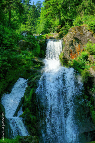 Der Wasserfall in Triberg im Schwarzwald - 4
