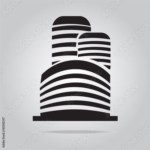 Building icon vector