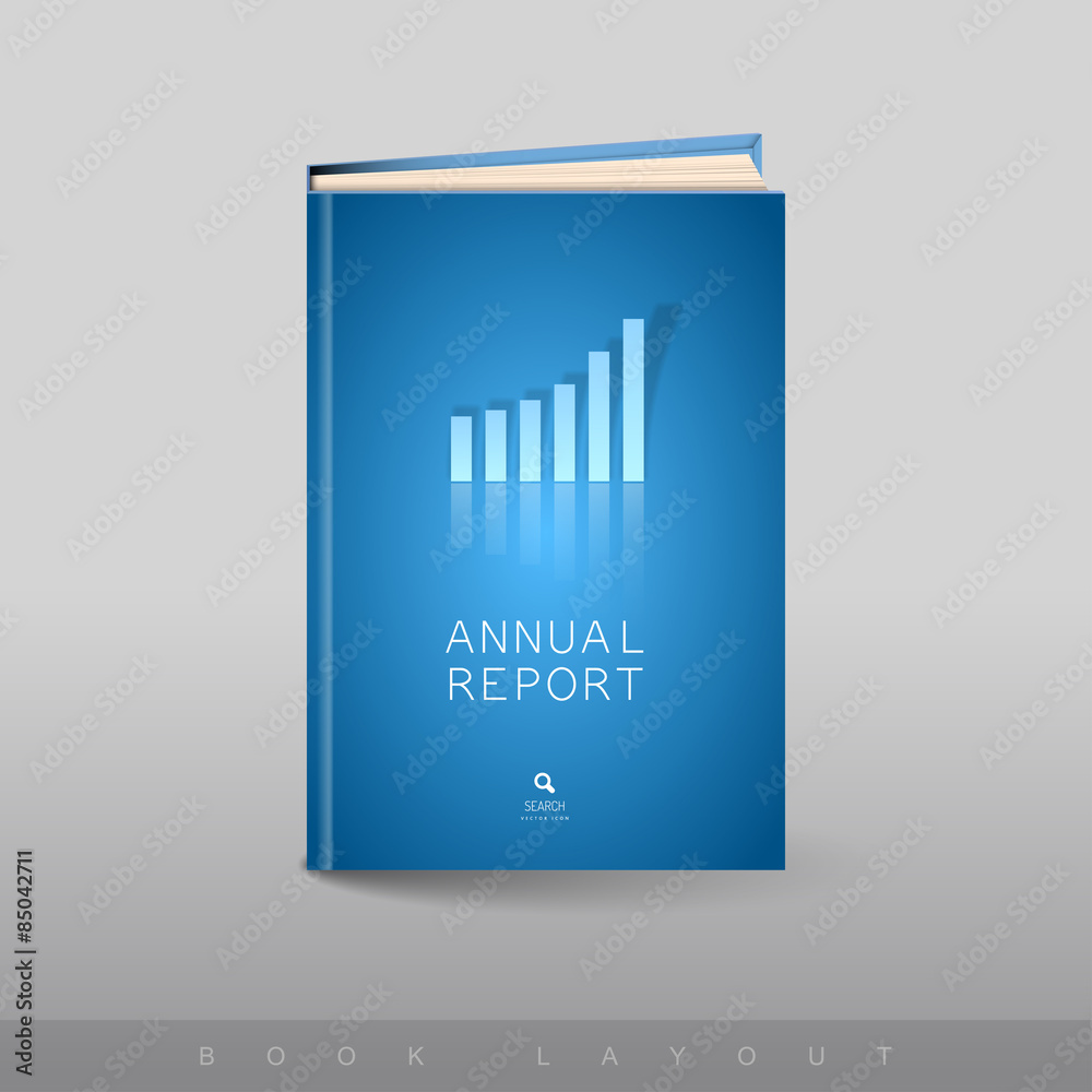 Modern abstract brochure as book. Busines theme Modern abstract brochure as book. Busines theme