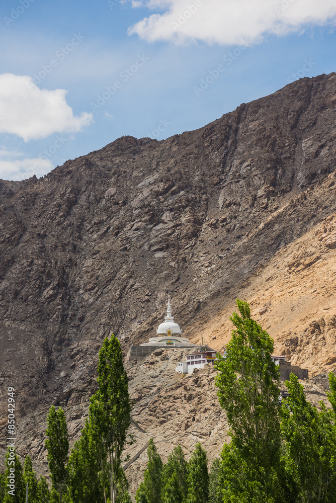 Shanti Stupa,Leh Ladakh.