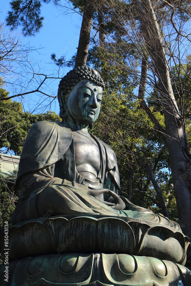 中山法華経寺の大仏 中山法華経寺の大仏
