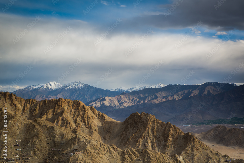 Mountain Range in Leh Ladakh