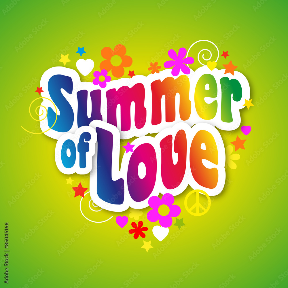 Obraz premium Summer of love