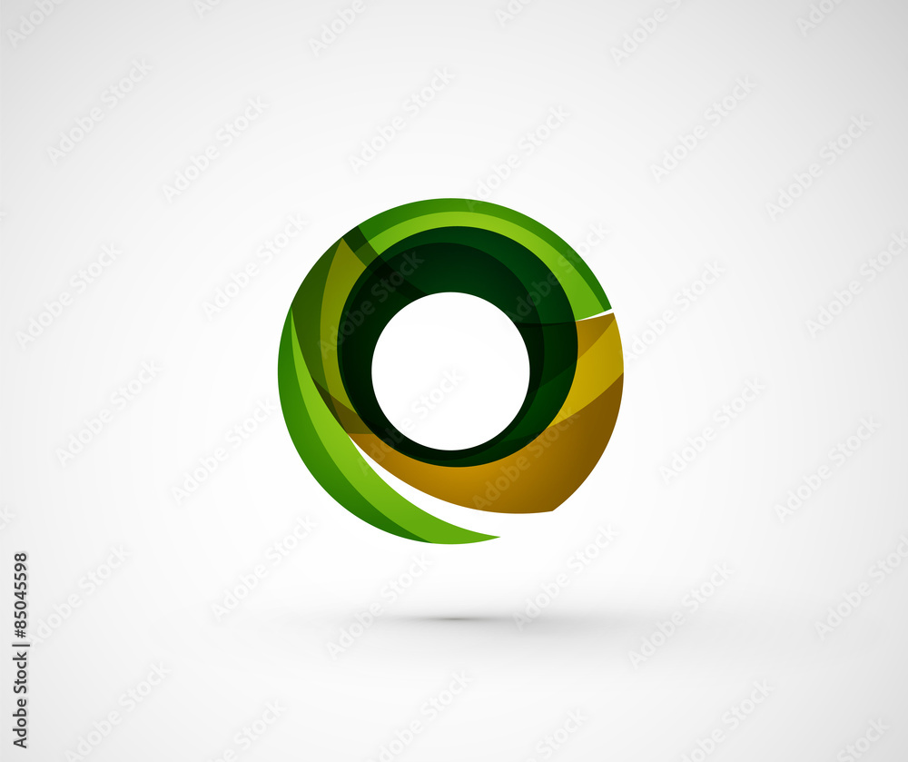 Abstract geometric company logo Abstract geometric company logo