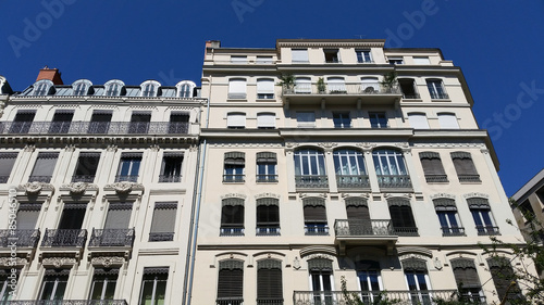 Foto Renaissance building facade in Lyon