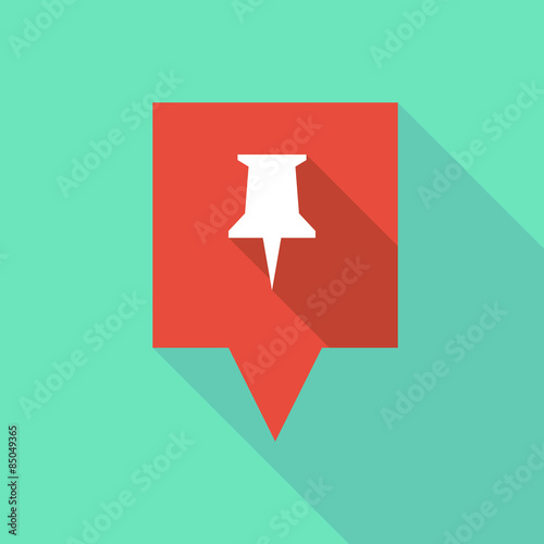 Tooltip icon with a pushpin