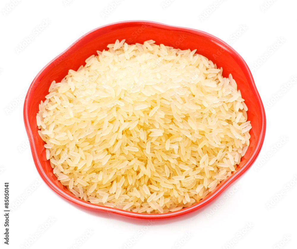 Bowl Of Raw Rice Bowl Of Raw Rice