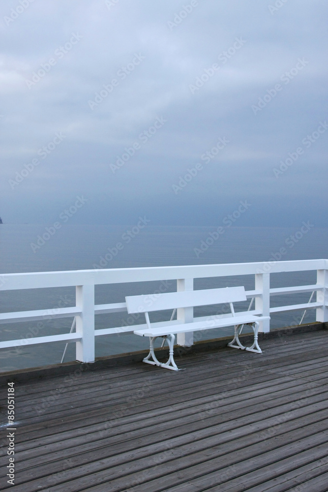 Pier in the evening.