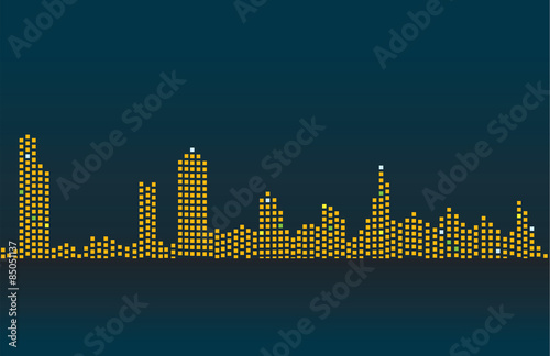City at night