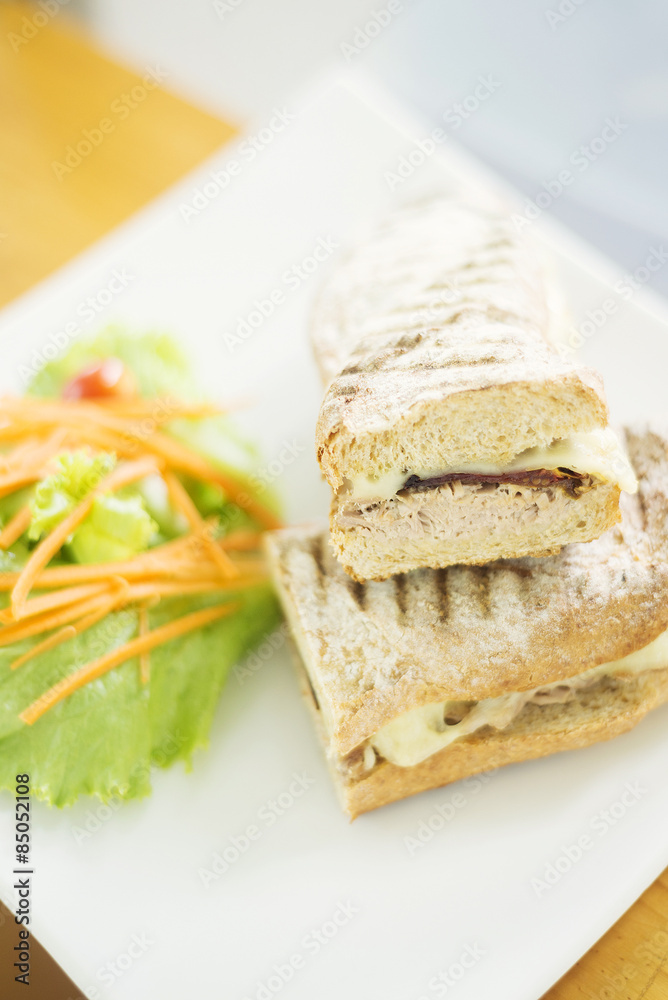 cheese tuna and sundried tomato toasted baguette cheese tuna and sundried tomato toasted baguette