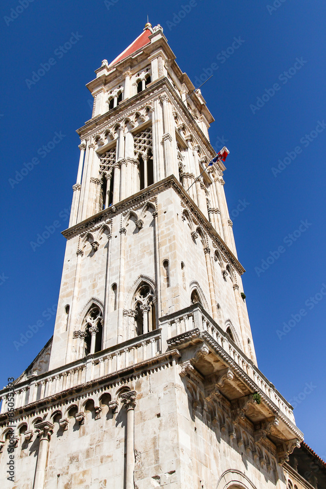 the tower of church in europe