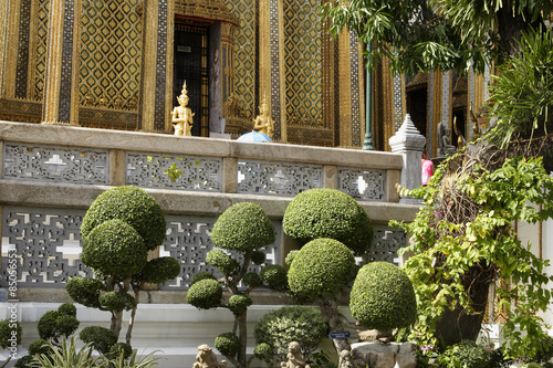 Wat Phra Kaew Royal Palace in Bangkok, Thailand,Asia photo